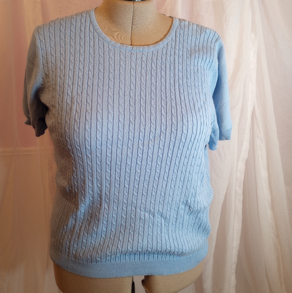 Allison Daley short sleeve sweater. Size 3XL SKU 25W